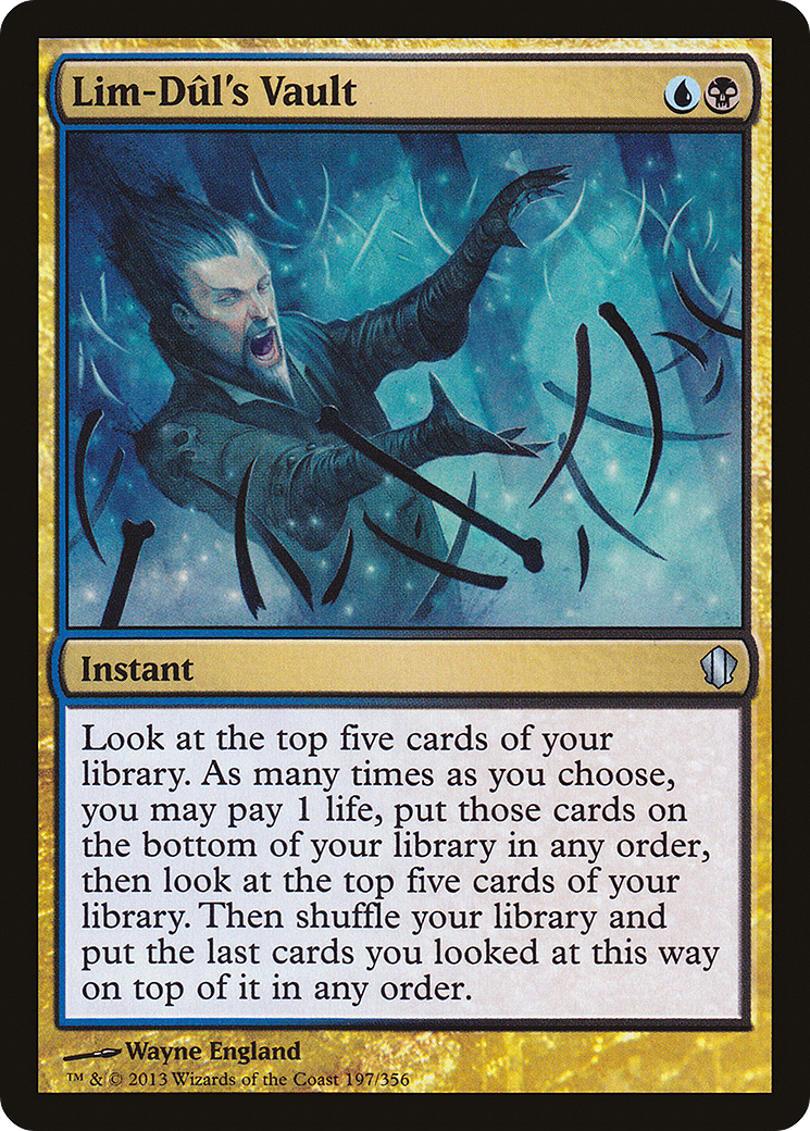Lim-Dûl's Vault (C13-197) [Commander 2013]