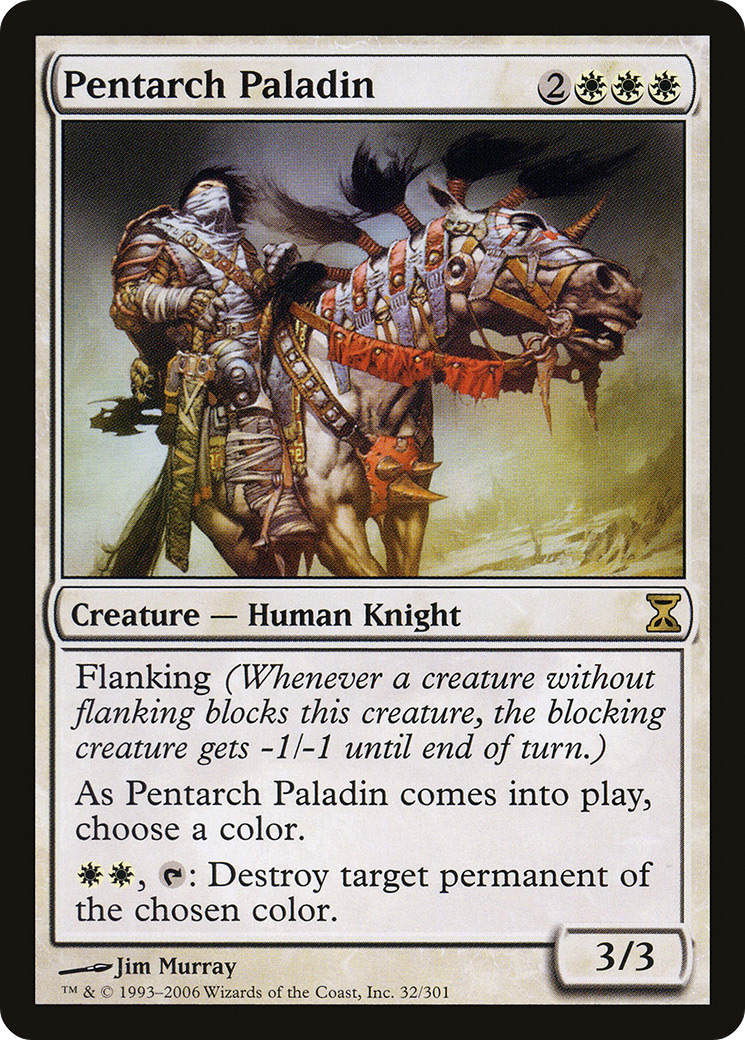 Pentarch Paladin (TSP-032) [Time Spiral]