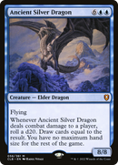 Ancient Silver Dragon (CLB-056) [Commander Legends: Battle for Baldur's Gate]