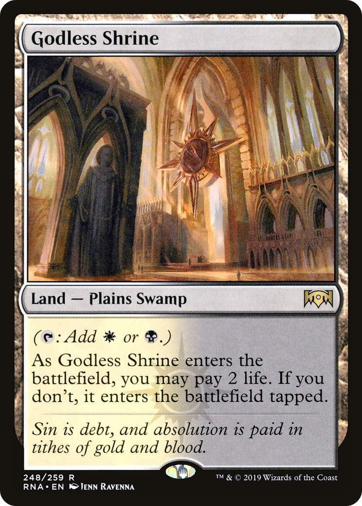 Godless Shrine (RNA-248) [Ravnica Allegiance]