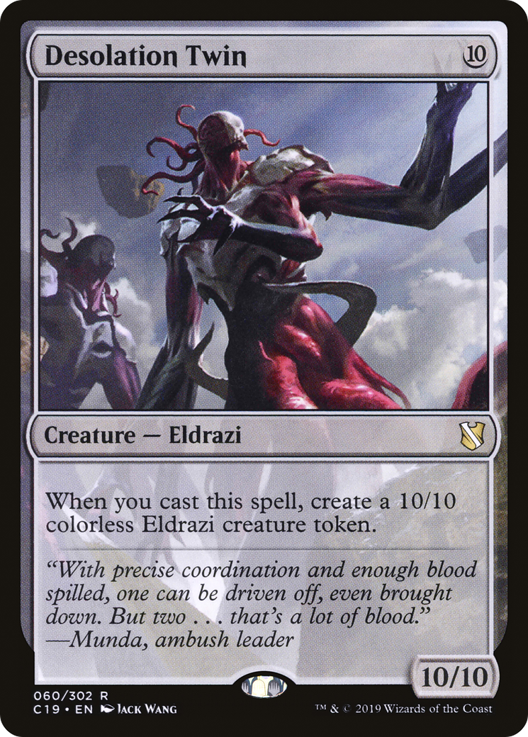 Desolation Twin (C19-060) [Commander 2019]