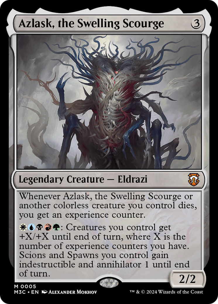 Azlask, the Swelling Scourge (M3C-005) [Modern Horizons 3 Commander]