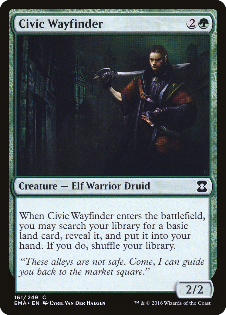 Civic Wayfinder (EMA-161) [Eternal Masters] Foil