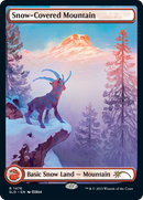 Snow-Covered Mountain (SLD-1476) [Secret Lair Drop]: (Full Art)