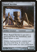 Runed Servitor (DDF-042) [Duel Decks: Elspeth vs. Tezzeret]