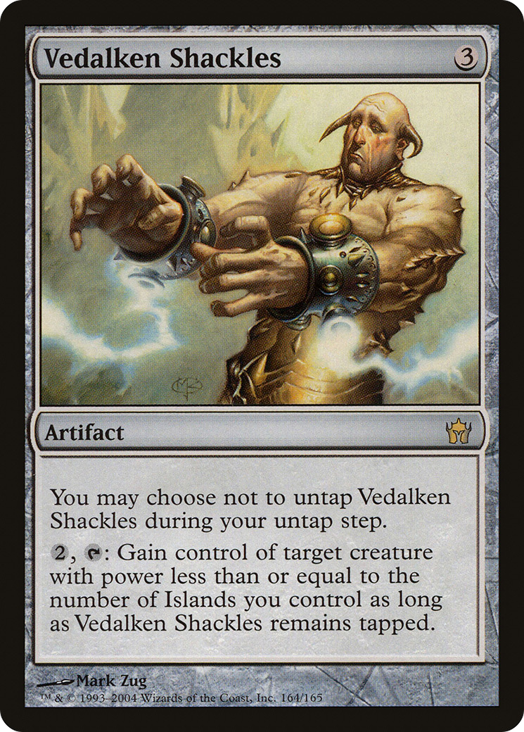 Vedalken Shackles (5DN-164) [Fifth Dawn]
