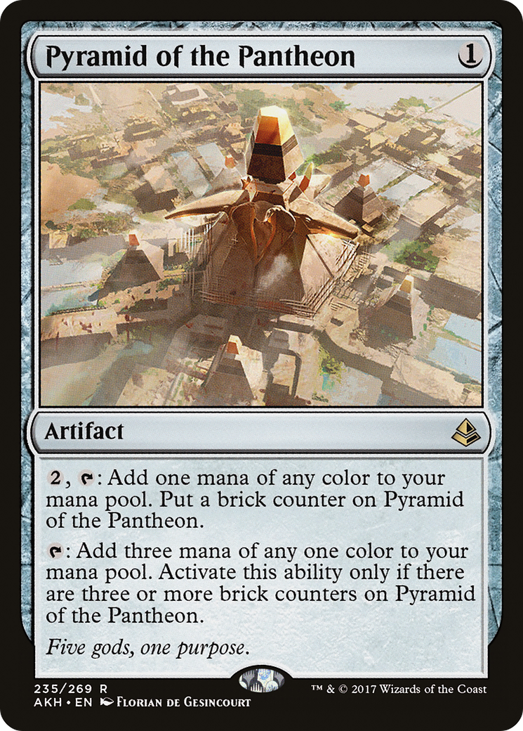 Pyramid of the Pantheon (AKH-235) [Amonkhet] Foil