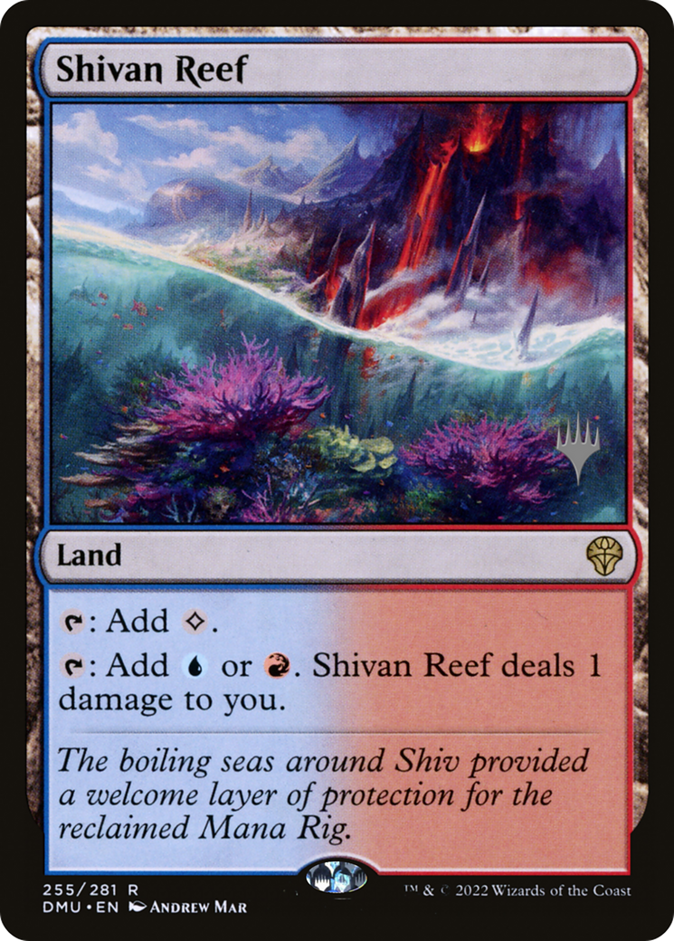 Shivan Reef (PPDMU-255) [Promo Pack: Dominaria United Promos]