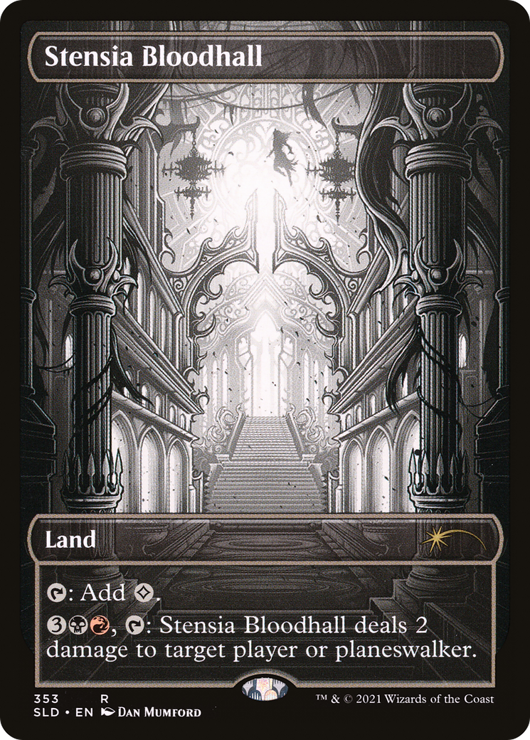 Stensia Bloodhall (SLD-353) [Secret Lair Drop] Foil