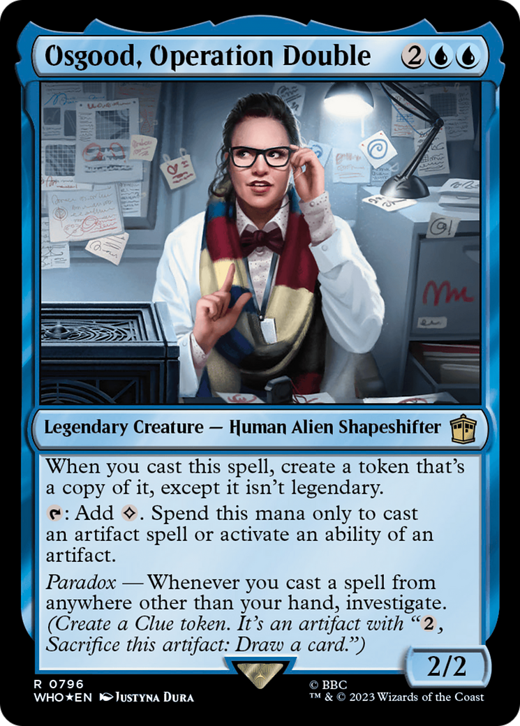 Osgood, Operation Double (WHO-796) [Doctor Who] Foil