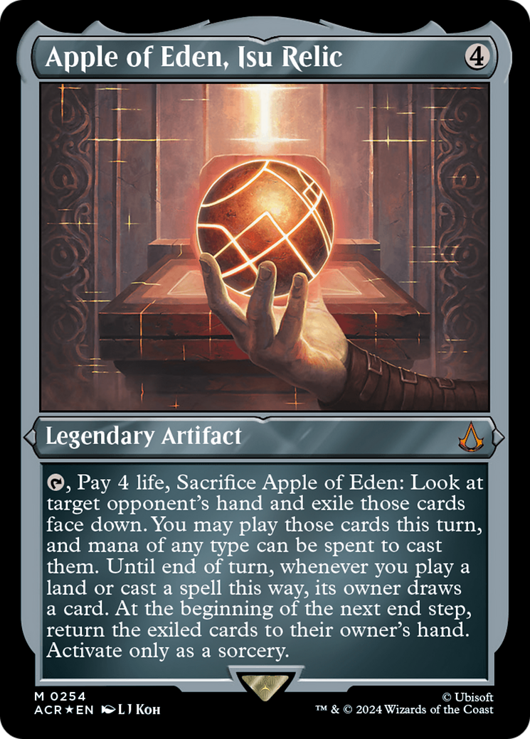 Apple of Eden, Isu Relic (ACR-254) [Assassin's Creed] Etched Foil