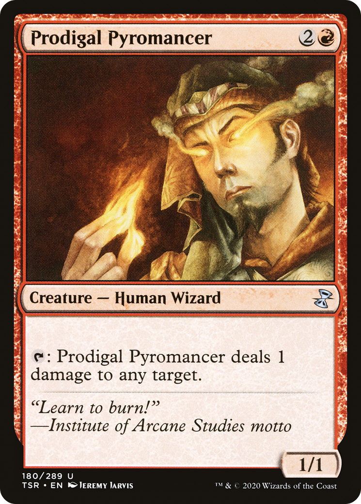 Prodigal Pyromancer (TSR-180) [Time Spiral Remastered] Foil