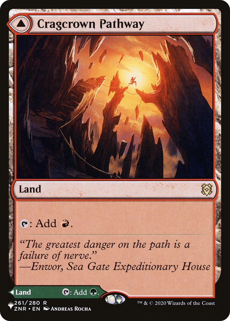 Cragcrown Pathway // Timbercrown Pathway (LIST-ZNR-261) [The List]