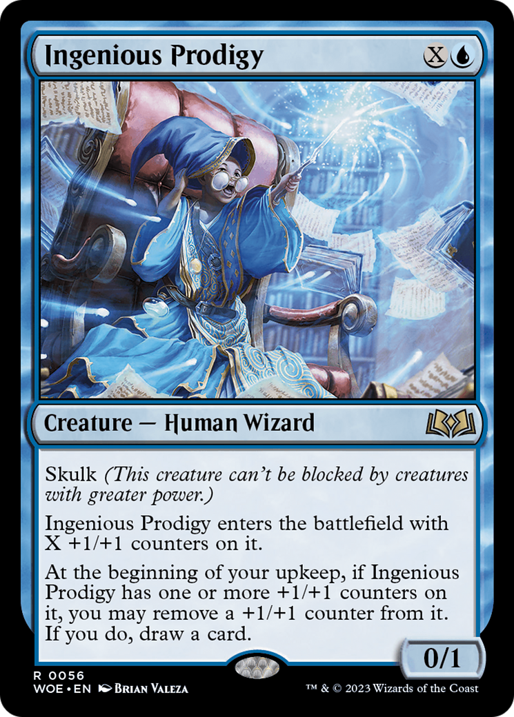 Ingenious Prodigy (WOE-056) [Wilds of Eldraine]
