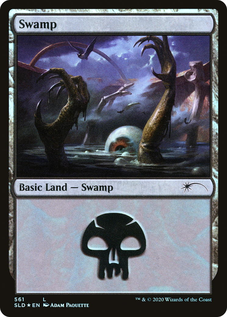 Swamp (SLD-561) [Secret Lair Drop] Foil