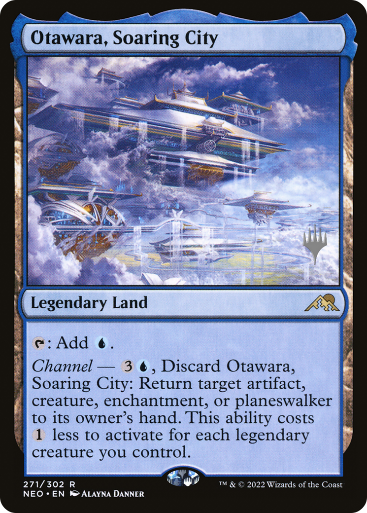 Otawara, Soaring City (PPNEO-271) [Promo Pack: Kamigawa: Neon Dynasty Promos]