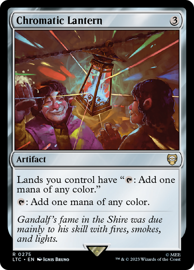 Chromatic Lantern (LTC-275) [Tales of Middle-earth Commander]