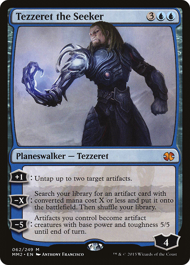 Tezzeret the Seeker (MM2-062) [Modern Masters 2015]