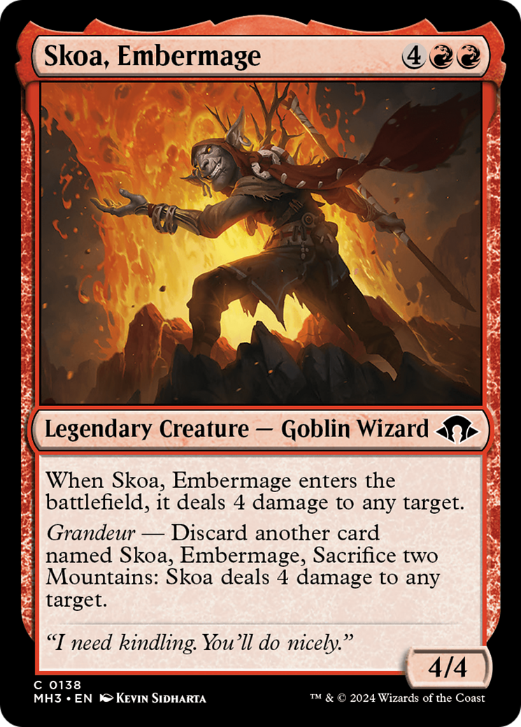 Skoa, Embermage (MH3-138) [Modern Horizons 3] Foil
