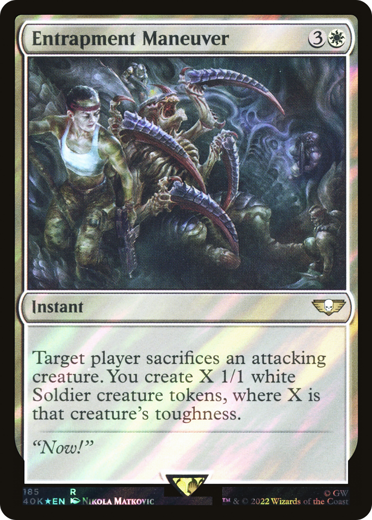 Entrapment Maneuver (40K-185★) [Warhammer 40,000 Commander] Foil