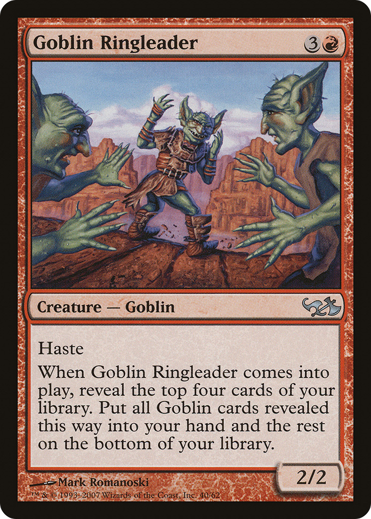 Goblin Ringleader (EVG-040) [Duel Decks: Elves vs. Goblins]
