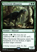 Territorial Allosaurus (PRE-184S) [Dominaria Promos] Foil