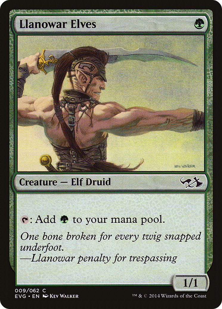 Llanowar Elves (DD3-009) [Duel Decks Anthology: Elves vs. Goblins]