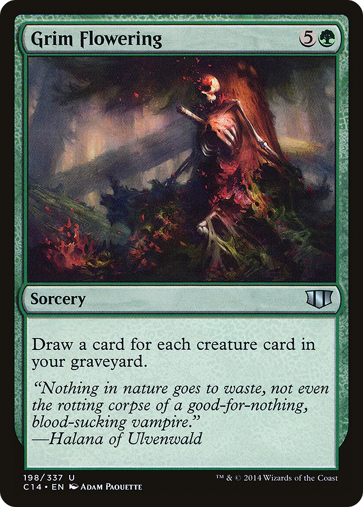 Grim Flowering (C14-198) [Commander 2014]