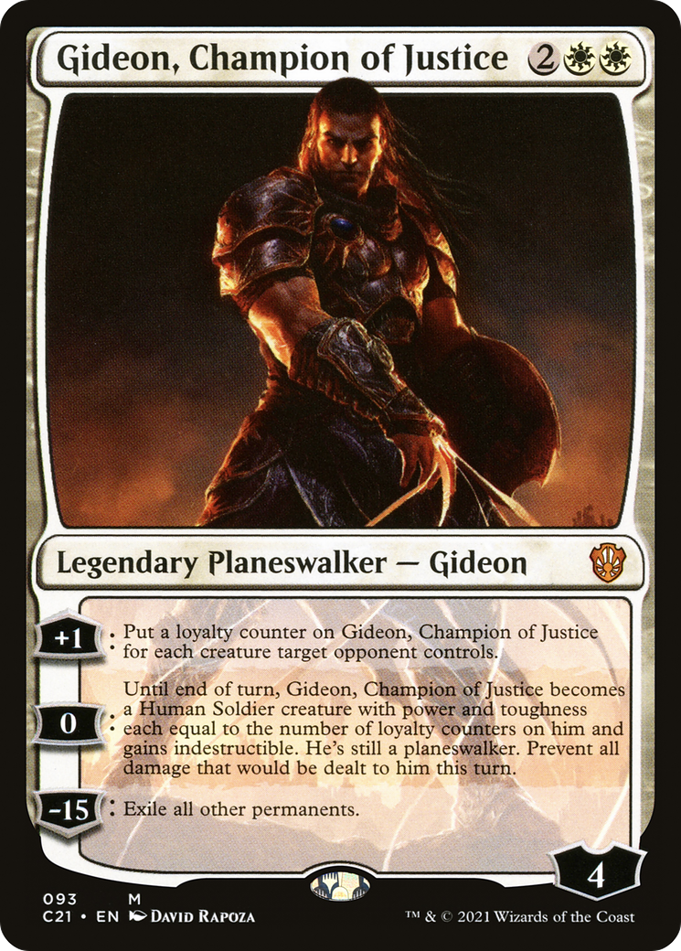 Gideon, Champion of Justice (C21-093) [Commander 2021]