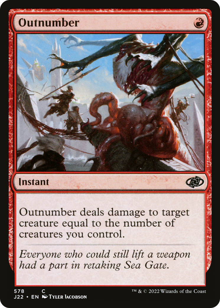 Outnumber (J22-578) [Jumpstart 2022]