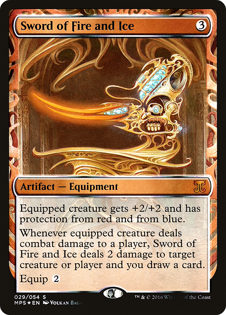 Sword of Fire and Ice (MPS-029) [Kaladesh Inventions] Foil