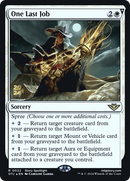One Last Job (PRE-22S) [Outlaws of Thunder Junction Promos] Foil