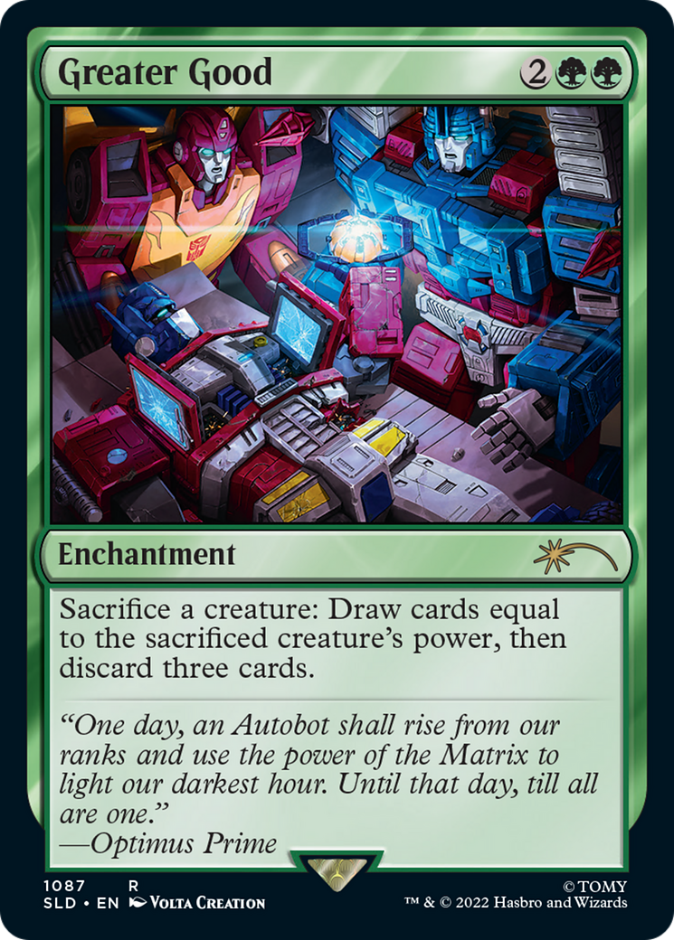 Greater Good (SLD-1087) [Secret Lair Drop] Foil