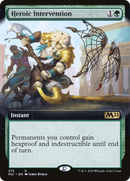 Heroic Intervention (M21-375) [Core Set 2021]: (Extended Art) Foil