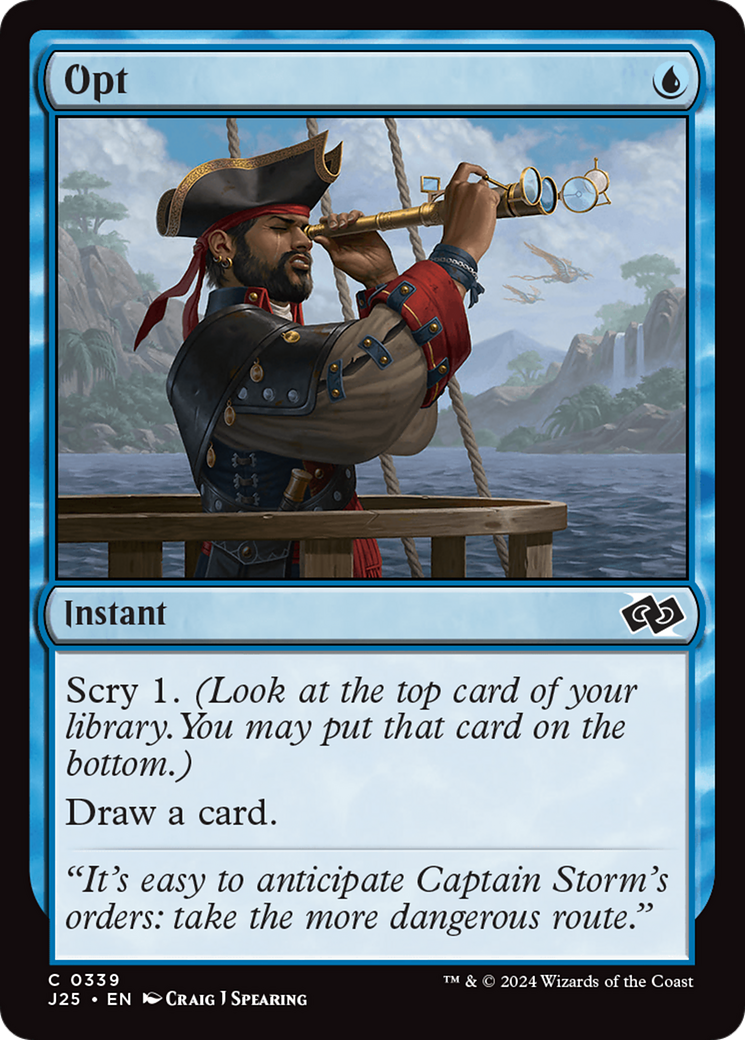 Opt (J25-339) [Foundations Jumpstart]