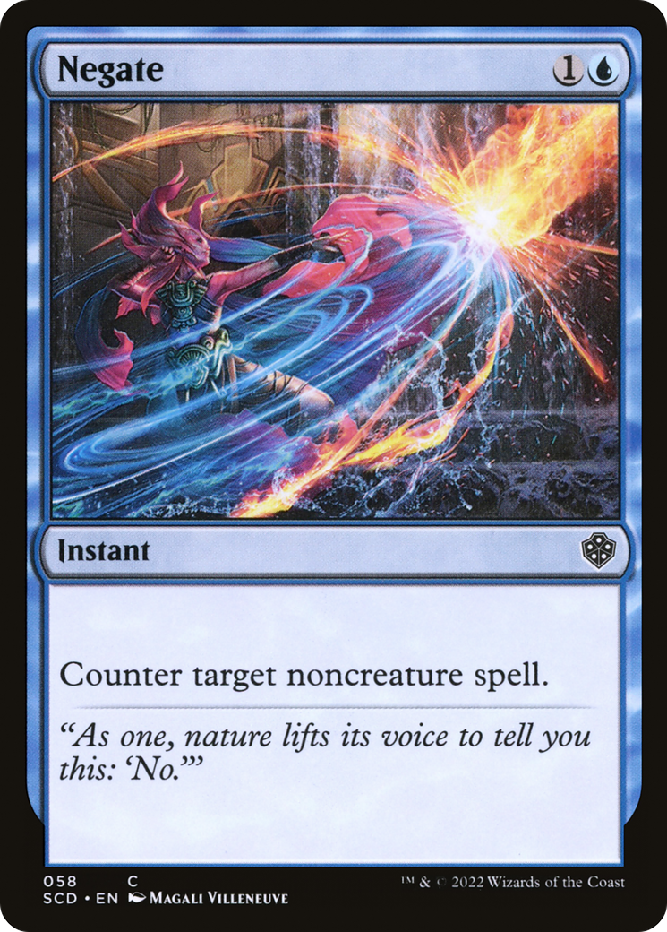 Negate (SCD-058) [Starter Commander Decks]