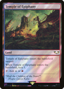 Temple of Epiphany (Surge Foil) (40K-298) [Warhammer 40,000 Commander] Foil