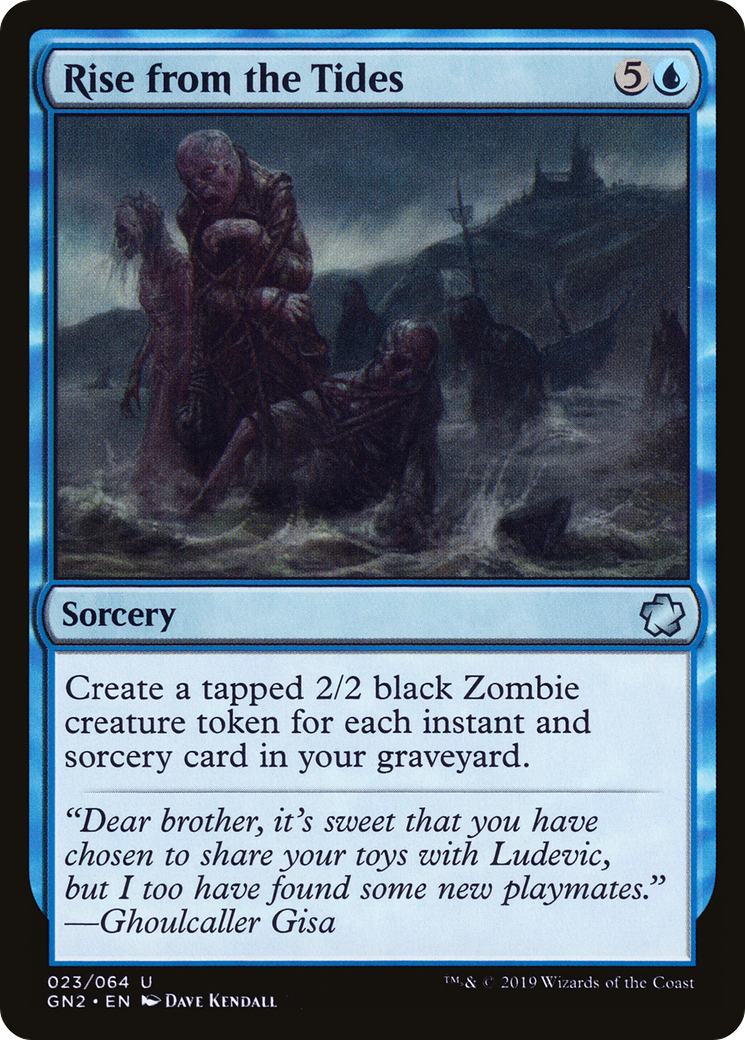 Rise from the Tides (GN2-023) [Game Night 2019]
