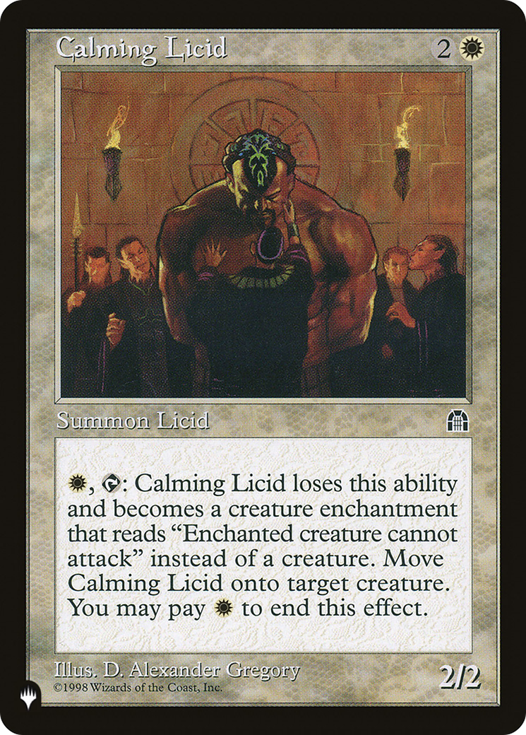 Calming Licid (LIST-STH-2) [The List]