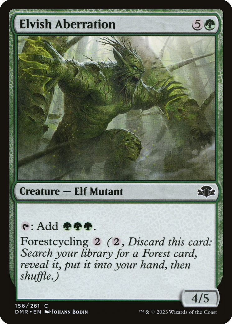 Elvish Aberration (DMR-156) [Dominaria Remastered] Foil