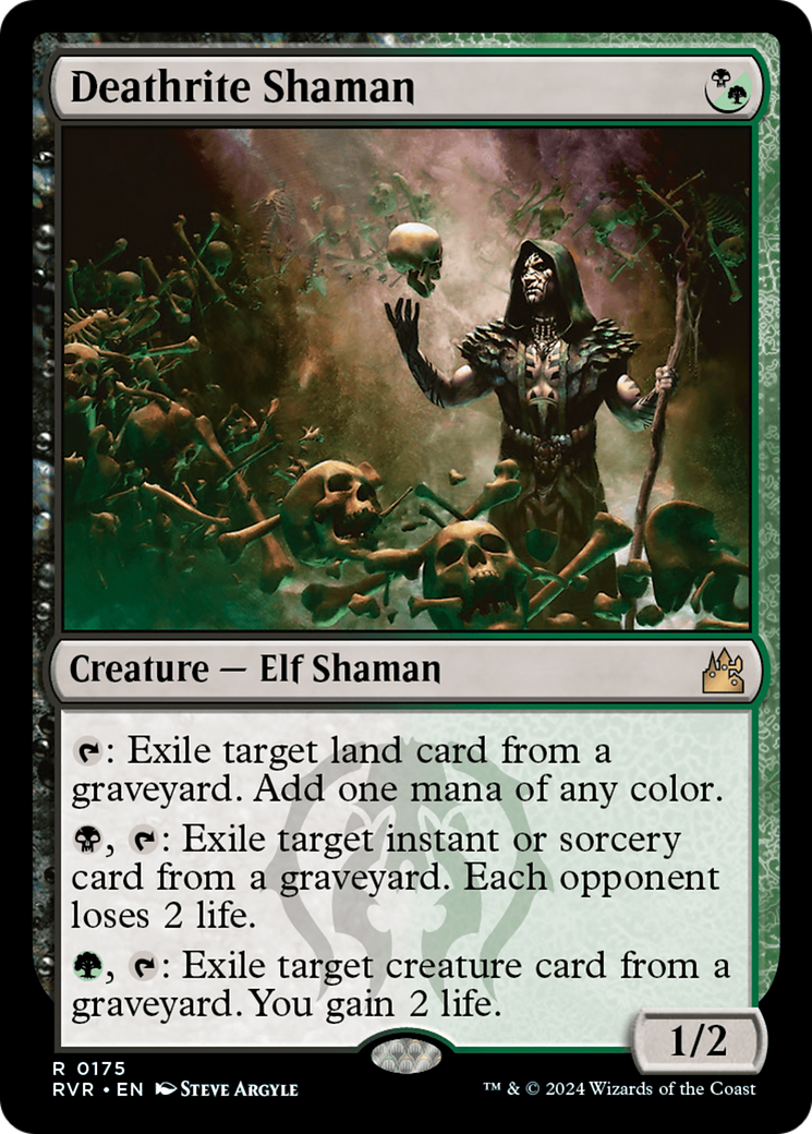 Deathrite Shaman (RVR-175) [Ravnica Remastered] Foil