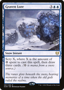Graven Lore (PPKHM-61P) [Promo Pack: Kaldheim Promos] Foil