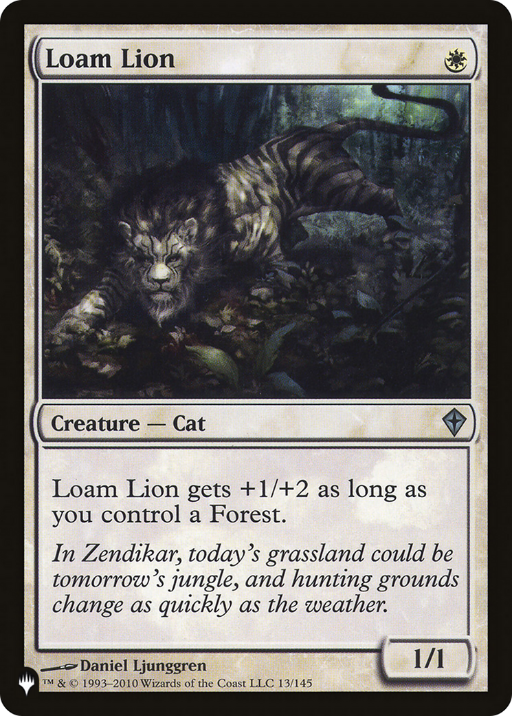 Loam Lion (LIST-WWK-13) [The List]