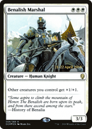 Benalish Marshal (PRE-06S) [Dominaria Promos] Foil