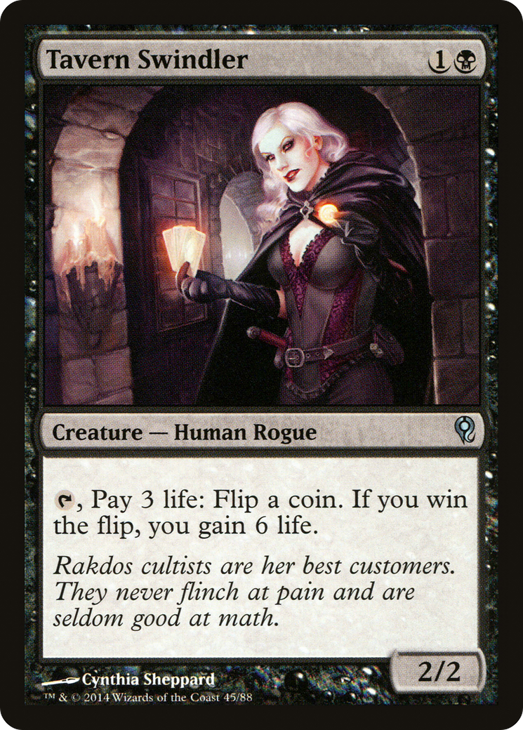 Tavern Swindler (DDM-045) [Duel Decks: Jace vs. Vraska]