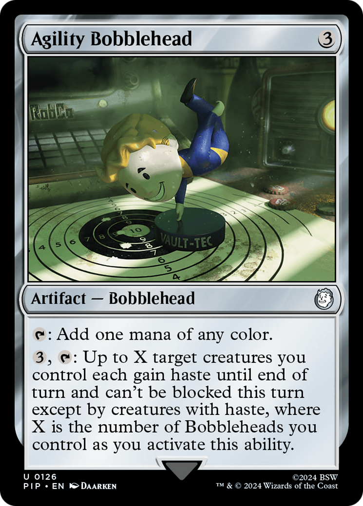 Agility Bobblehead (PIP-126) [Fallout] Foil