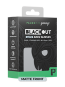 Palms Off Blackout Matte Sleeves