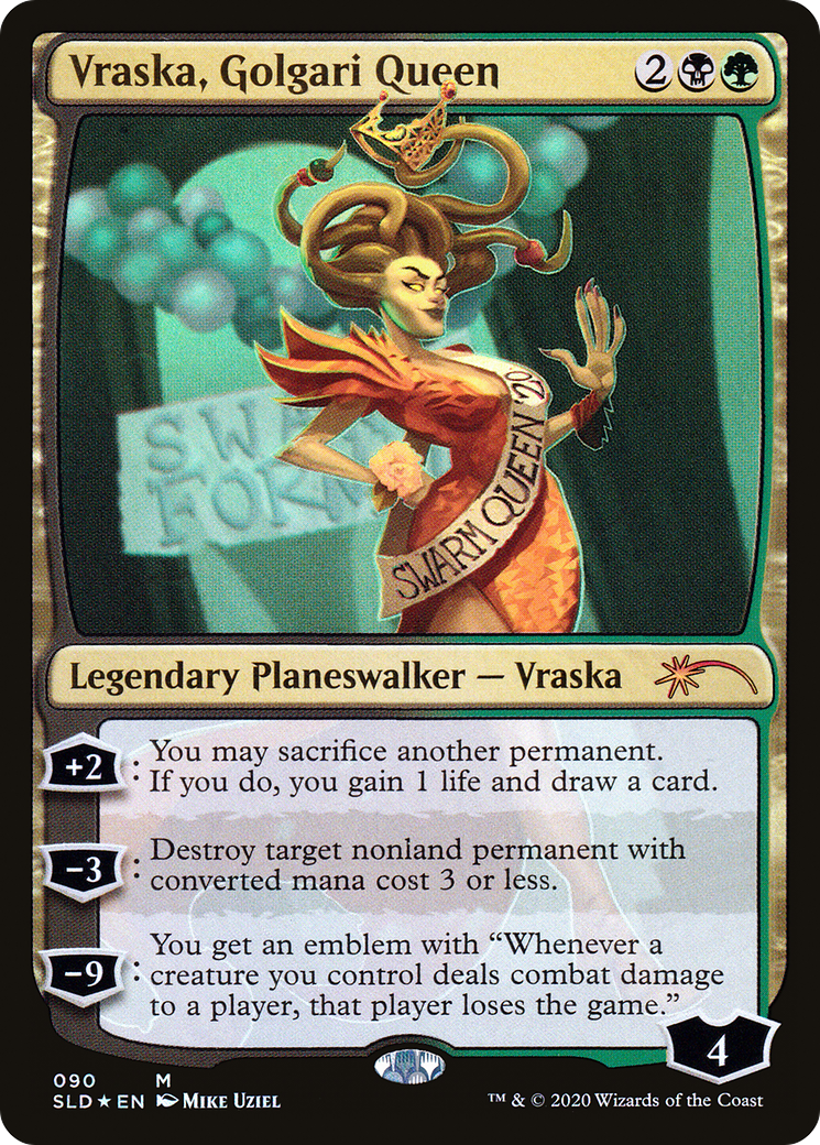 Vraska, Golgari Queen (SLD-090) [Secret Lair Drop] Foil