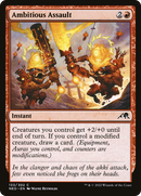 Ambitious Assault (NEO-133) [Kamigawa: Neon Dynasty] Foil