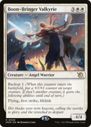 Boon-Bringer Valkyrie (PPMOM-09P) [March of the Machine Promos] Foil